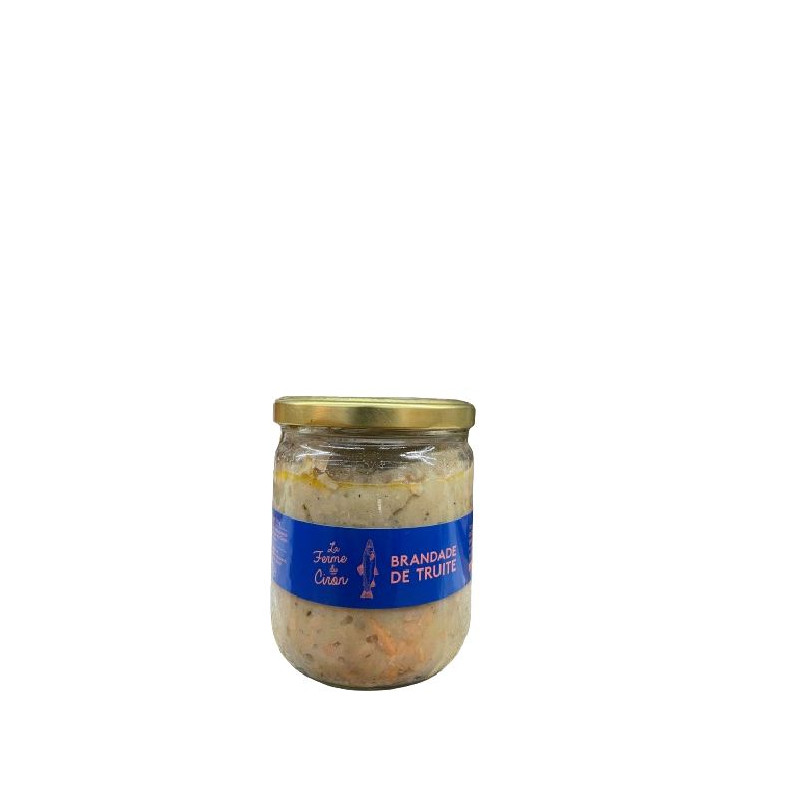 BRANDADE TRUITE 370G de Table des producteurs Libourne dans 🥫 Conserves