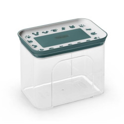 Boite snack hermetiq 1.2l ver de Zolux - Produit pour animaux dans Conteneurs et boîtes à croquettes