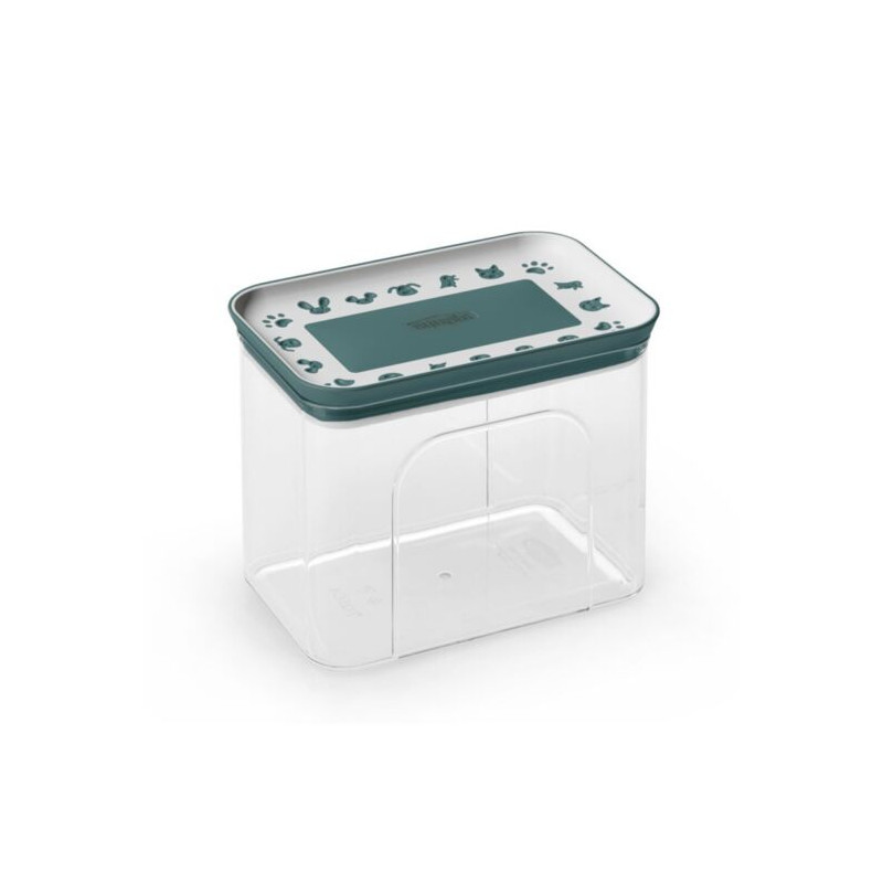 Boite snack hermetiq 1.2l ver de Zolux - Produit pour animaux dans Conteneurs et boîtes à croquettes