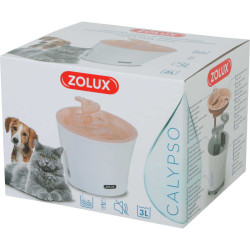 Fontaine a eau calypso 3l rose de Zolux - Produit pour animaux dans Gamelles, distributeurs et fontaines pour chats