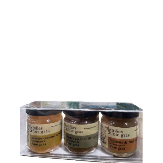 FOLIES FOIE GRAS 3X45G de Table des producteurs Libourne dans 🥫 Conserves