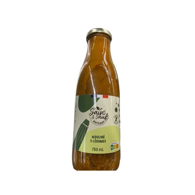 MOULINE 5 LEGUMES 750ML de Table des producteurs Libourne dans 🥫 Conserves