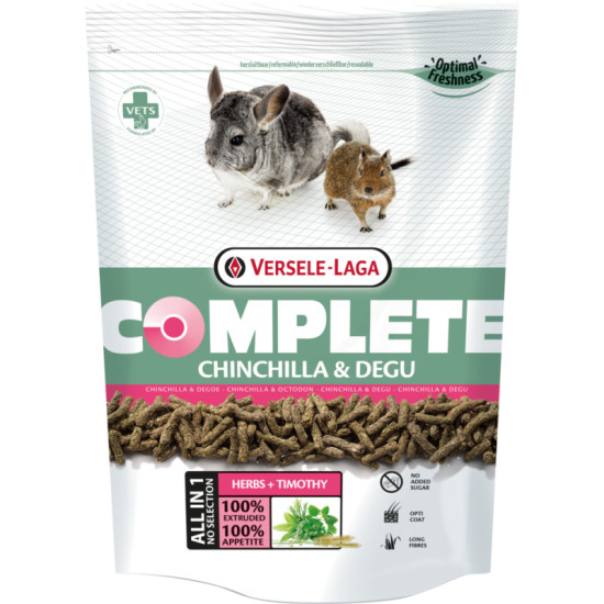 Complete Chinchilla & Degu 0.5Kg versele laga de Versele Laga - Alimentation pour animaux dans Nourriture pour rongeurs