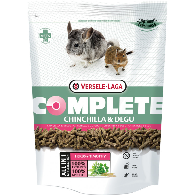 Complete Chinchilla & Degu 0.5Kg versele laga de Versele Laga - Alimentation pour animaux dans Nourriture pour rongeurs