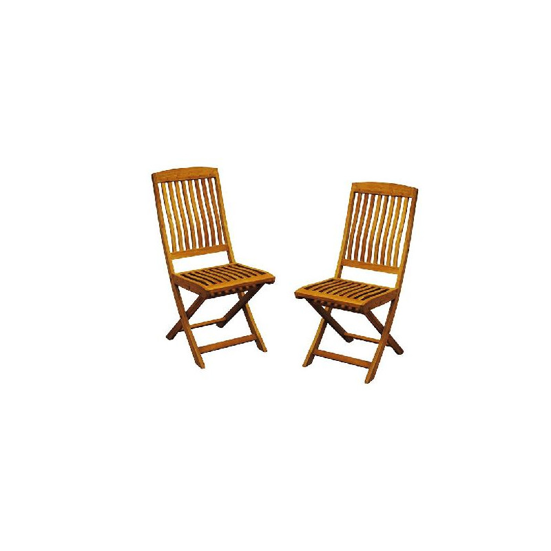 Chaise Rias Teck de Proloisirs - Océo - table et fauteuil et mobilier de jardin dans 🪑 Chaise pour l'exterieur