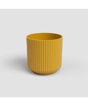 Cache-pot luna 12cm jaune de Artevasi - Vases et jardinières Déco dans Cache-pot et pot déco