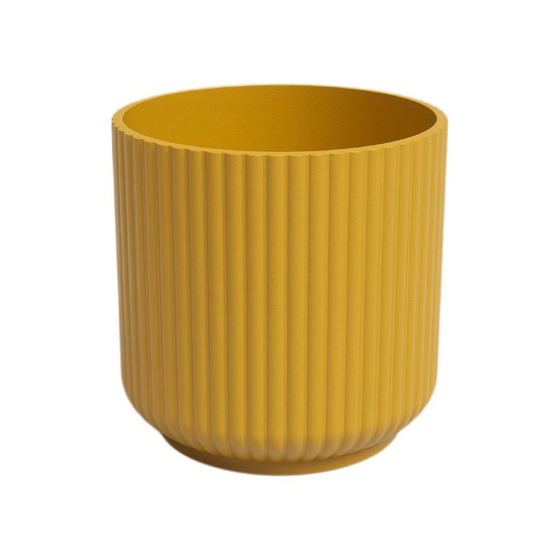 Cache-pot luna 7cm jaune de Artevasi - Vases et jardinières Déco dans Cache-pot et pot déco