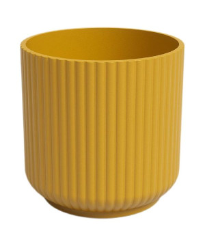 Cache-pot luna 14cm jaune de Artevasi - Vases et jardinières Déco dans Cache-pot et pot déco