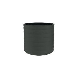 Cache-Pot Chloe Horizontal 21Cm Anthracite de Artevasi - Vases et jardinières Déco dans Cache-pot et pot déco
