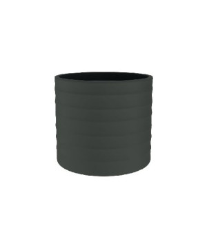 Cache-Pot Chloe Horizontal 26Cm Anthracite de Artevasi - Vases et jardinières Déco dans Cache-pot et pot déco