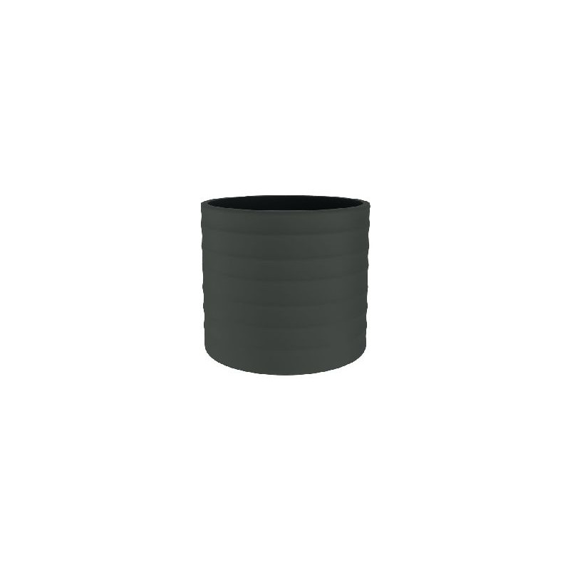Cache-Pot Chloe Horizontal 26Cm Anthracite de Artevasi - Vases et jardinières Déco dans Cache-pot et pot déco