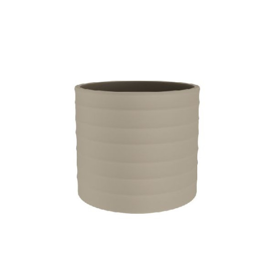 Cache-Pot Chloe Horizontal 26Cm Beige de Artevasi - Vases et jardinières Déco dans Cache-pot et pot déco