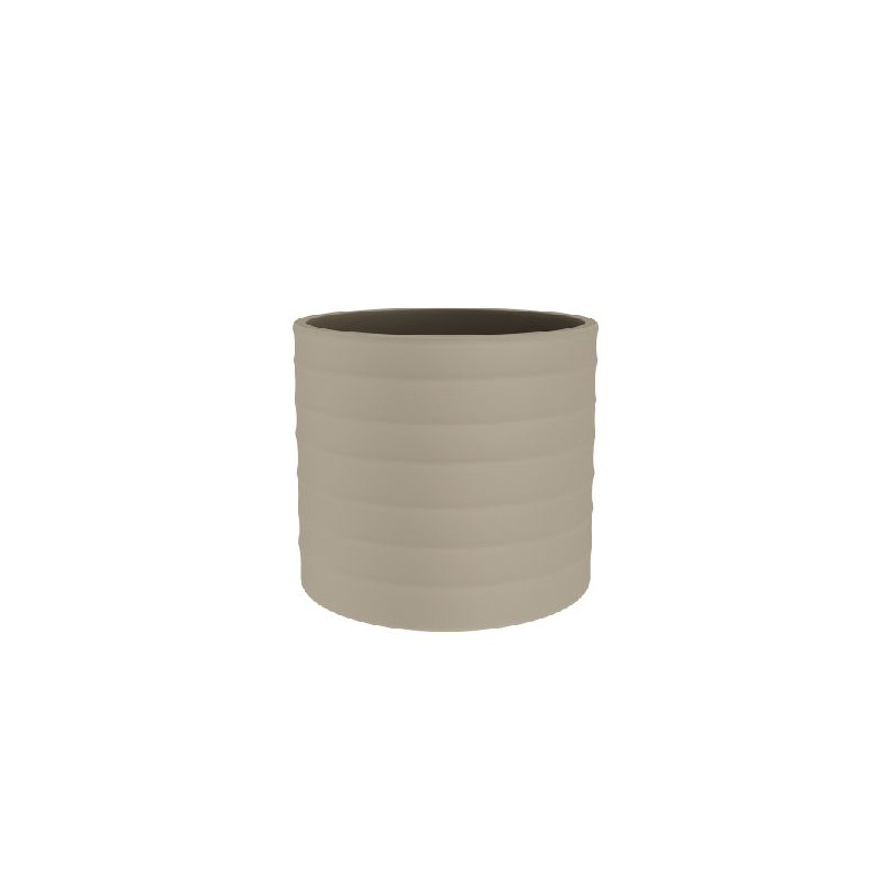 Cache-Pot Chloe Horizontal 26Cm Beige de Artevasi - Vases et jardinières Déco dans Cache-pot et pot déco
