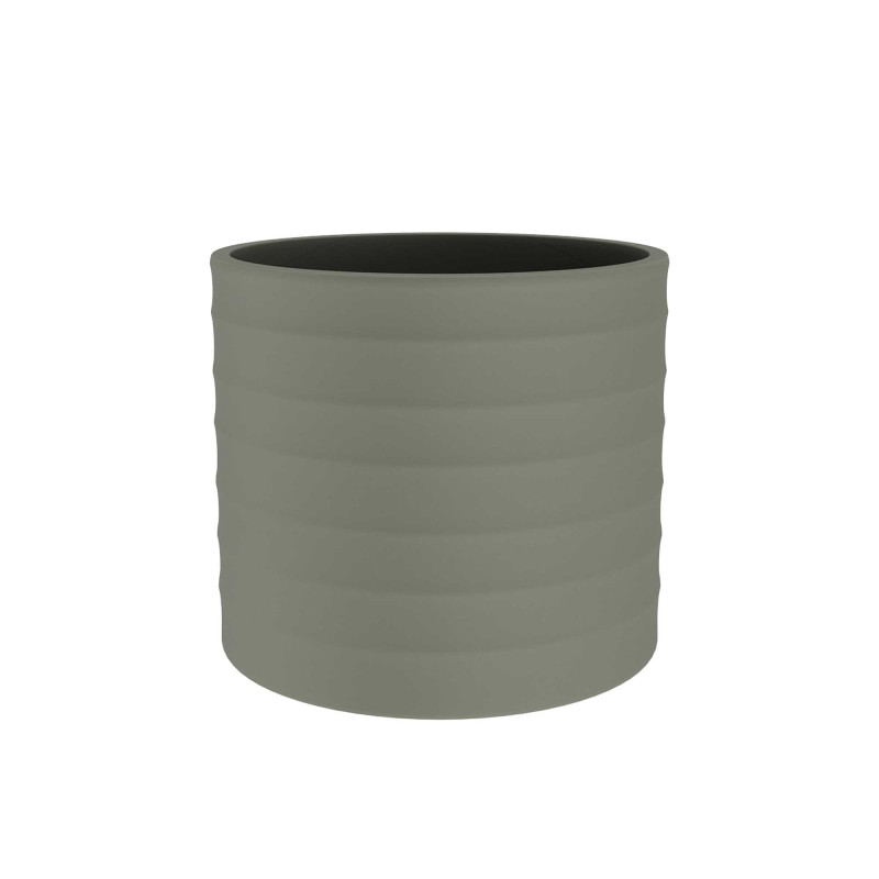 Cache-Pot Chloe Horizontal 21Cm Vert Olive de Artevasi - Vases et jardinières Déco dans Cache-pot et pot déco