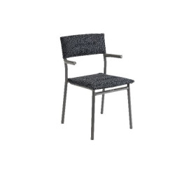 Fauteuil oron becomfort dark grey/titane de Lafuma - transat dans 💺 Fauteuil pour l'exterieur