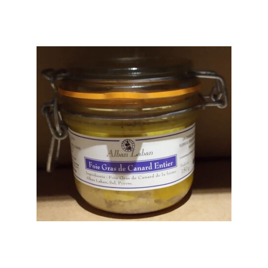 FOIE GRAS CANARD 180G LABAN de Table des producteurs Libourne dans 🥫 Conserves