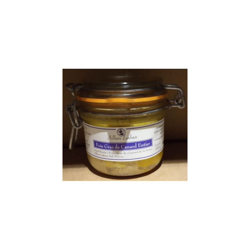 FOIE GRAS CANARD 180G LABAN de Table des producteurs Libourne dans 🥫 Conserves