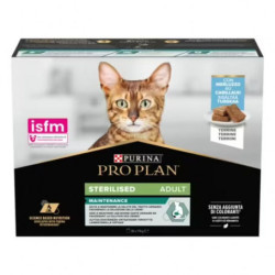 PROPLAN CHAT MOUSSE CABILLAUD 10*85G de Proplan - croquette chien et chat dans Patees pour chats