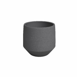 Cache-pot venus 20cm anthracite de Artevasi - Vases et jardinières Déco dans Cache-pot et pot déco