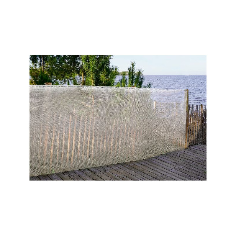 Brise vent 140gr 1.50mx10m sable de Jany France dans Brise vue - canisse