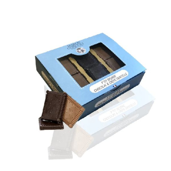 PTIT BEURRE CHOCO/CREPE DENTELLE 160G de 🍫 Maison Guinguet - le Chocolat dans 🍫 Chocolats