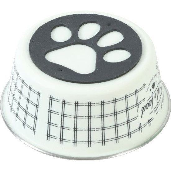 Ecuelle food chat a/d gris 400ml de Zolux - Produit pour animaux dans Gamelles, distributeurs et fontaines pour chats