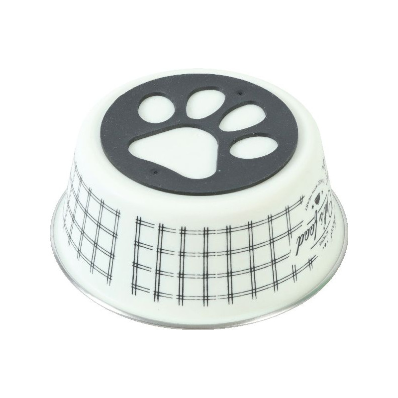 Ecuelle food chat a/d gris 400ml de Zolux - Produit pour animaux dans Gamelles, distributeurs et fontaines pour chats