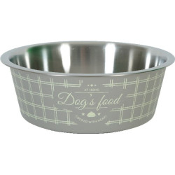 Ecuelle food chien a/d taupe 1700ml de Zolux - Produit pour animaux dans Gamelles et distributeurs pour chiens