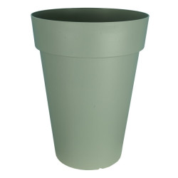Pot soleilla haut 66 vert argile -pot riviera de Riviera - fabricant de Pots à reserve d'eau et sans réserve dans Pots en pla...