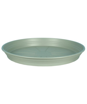 Soucoupe d17 vert argile pour pot riviera de Riviera - fabricant de Pots à reserve d'eau et sans réserve dans Soucoupe de pots