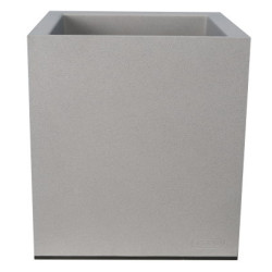 Bac granit 30x30 Riviera, en plastique - pour plantes de Riviera - fabricant de Pots à reserve d'eau et sans réserve dans Pot...