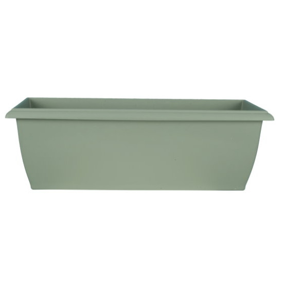 Jardiniere evolution 50 vert argile - riviera de Riviera - fabricant de Pots à reserve d'eau et sans réserve dans Jardinieres