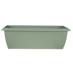 Jardiniere evolution 50 vert argile - riviera de Riviera - fabricant de Pots à reserve d'eau et sans réserve dans Jardinieres