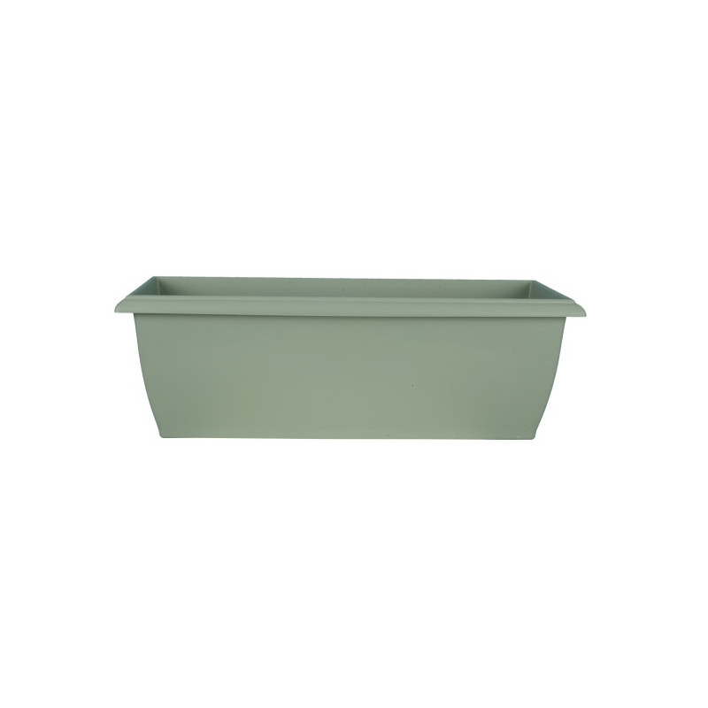 Jardiniere evolution 50 vert argile - riviera de Riviera - fabricant de Pots à reserve d'eau et sans réserve dans Jardinieres