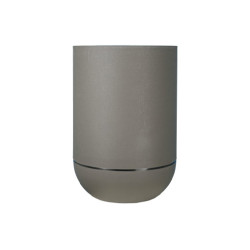 Pot granit tulipe d50 stone - riviera de Riviera - fabricant de Pots à reserve d'eau et sans réserve dans Pots en plastique