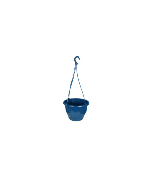 Pot suspension acropole d27 bleu - pot riviera de Riviera - fabricant de Pots à reserve d'eau et sans réserve dans Pots en pl...