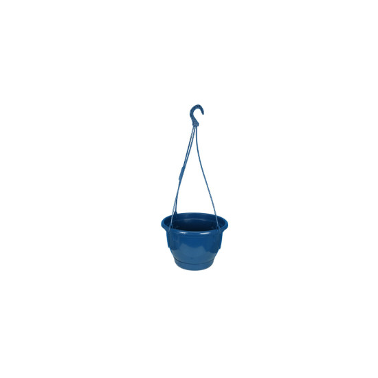 Pot suspension acropole d27 bleu - pot riviera de Riviera - fabricant de Pots à reserve d'eau et sans réserve dans Pots en pl...