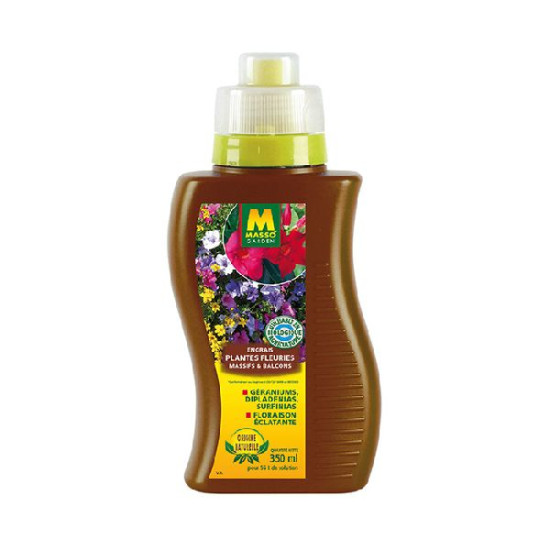 Engrais liquide plantes fleuries 350ml de Masso - Engrais bio et soin des plantes dans Engrais Liquide pour plantes