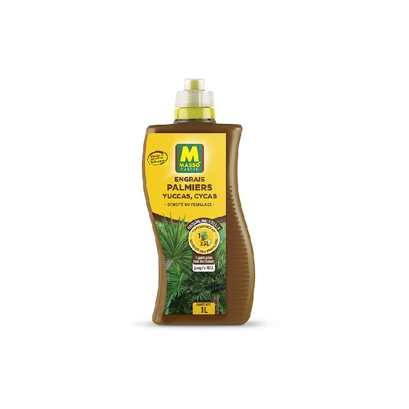 Engrais liquide palmiers/yuccas/ phoenix 1 l de Masso - Engrais bio et soin des plantes dans Engrais Liquide pour plantes