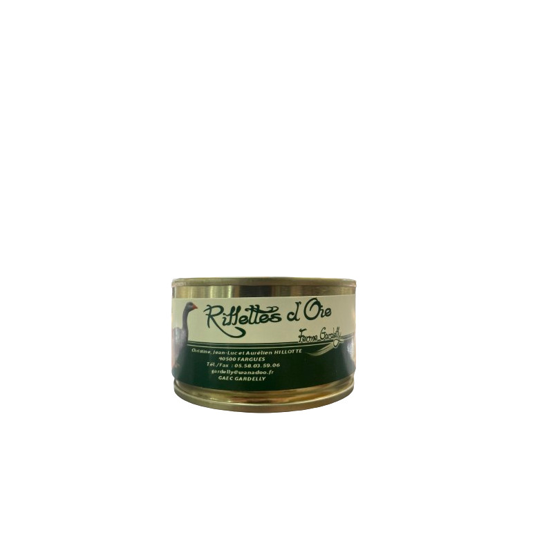 RILLETTES OIE 120G de Table des producteurs Libourne dans 🥔 Apéritifs à manger