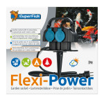 Flexi power ralonge 4 prises de Superfish - Aquadistri - accessoires pour aquarium et bassin dans Accessoires pour bassins