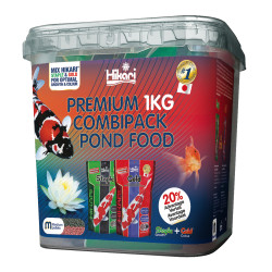 Staple&gold 500 gram medium combi pack de Colombo - Produit pour aquariums dans Nourriture poisson de bassin