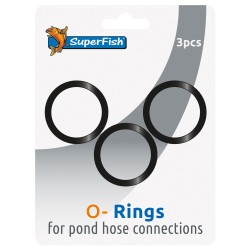 Bassin connector kit ring blister  3 pcs de Superfish - Aquadistri - accessoires pour aquarium et bassin dans Filtre pour bassin