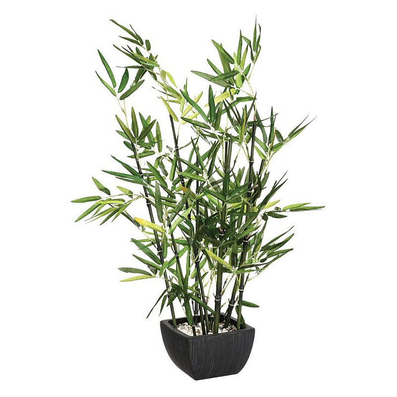 Bambou pot ceramique yori h70 de Fleur artificielle dans Fleur artificielle