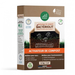 Bacteriolit activateur de compost 1.5 kg de SOBAC - Bacteriosol - engrais bio dans Composteur pour le jardin