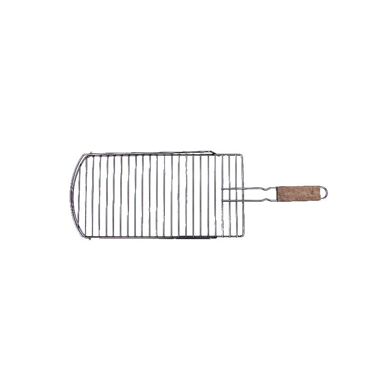 Grille bbq acier inox amovible 24x71cm + rebord de Jardinerie Bordeaux Libourne Gironde dans 🔥 Brasero - chauffe terrasse