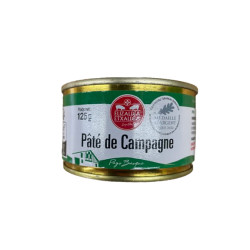 PATE CAMPAGNE PORC 125G de La ferme Elizaldia dans 🥔 Apéritifs à manger