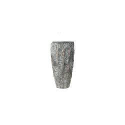 /Pot dxh 28x28x56cm fibercement ant vert lonicer de Jardinerie Bordeaux Libourne Gironde dans Cache-pot et pot déco
