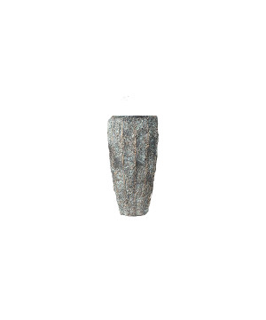 /Pot dxh 37x37x73cm fibercement ant vert lonicer de Jardinerie Bordeaux Libourne Gironde dans Cache-pot et pot déco