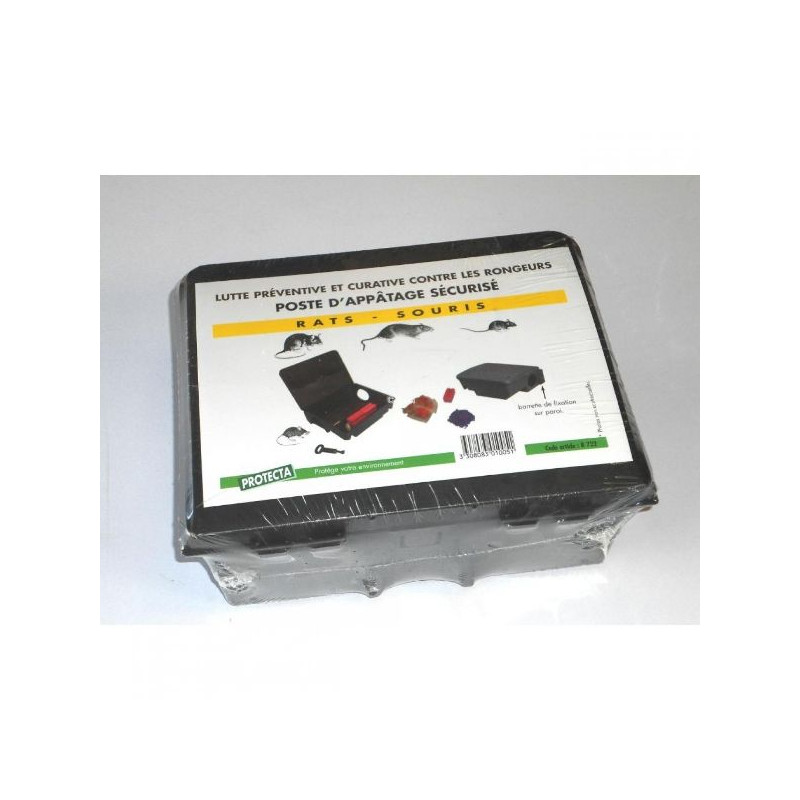 Poste d'appâtage sécurisé pour rats de Protecta - Produits dans 🐁 Raticide / souricide